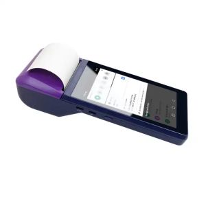 Wholesale XZY 5 Inch Android Pos Terminal With 58mm Thermal Printer For Supermarket from china suppliers