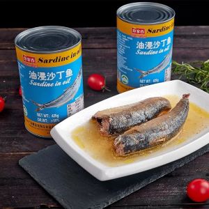 China Basa Fish Canned Best Storage Solution With Easy Open Cover With Various Innovation Design For Sardine Fish In Oil Canned Tin Plate Canister on sale