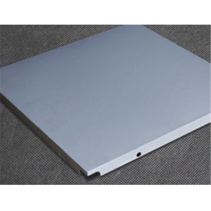 SGS 600x1200mm Aluminum Ceiling Panel Right Edge Concealed Square Plate