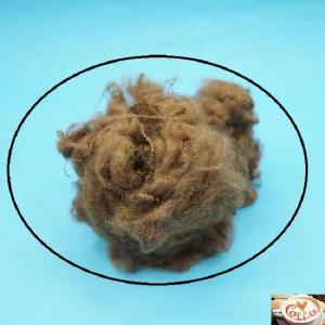 China Virgin Grade Regenerated Polyester Staple Fiber Coffee Color For Spinning on sale