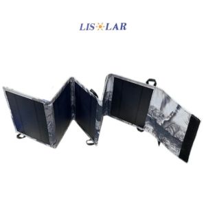 10W 7V Lightweight Foldable Solar Panel Bag With Two USB Output Easy To Carry