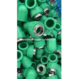 90 Degree Angle Colorful PPR Pipe and Fitting for Cold and Hot Water Durable