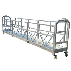 630kg Rope Suspended Platform Hot Galvanized Steel For Maintenance