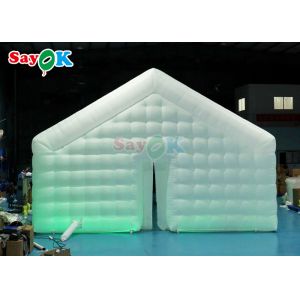 Simple Mobile Inflatable Air Tent For Commercial Event Oxford Cloth Dance Hall