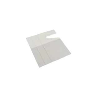 Custom White Pvc Hang Tags Blank Waterproof Hanging Tags