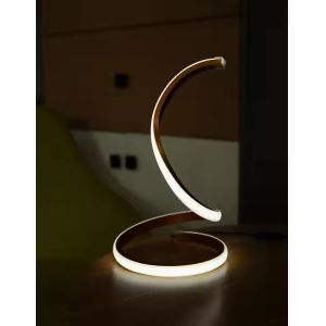 Newish Funny Unique "S" Snake Shaped Desk Lamp With Plastic Sprayed Iron Frame