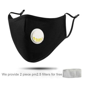 Buy cheap PM2.5 Cotton Cloth Fabric Dust Face Mask With Filter Reusable Washable from wholesalers