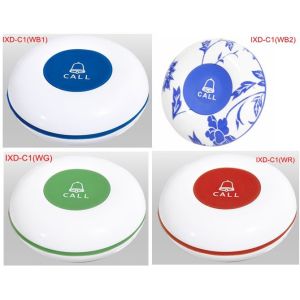 watch pager 4 colors for choose Silica gel key call button for restaurant