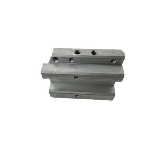 Aluminum Extruded and Machined Door Support Part