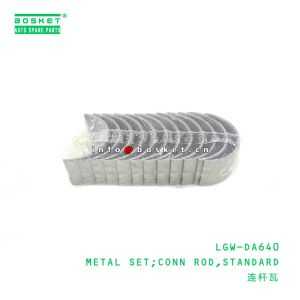 Wholesale LGW-DA640 Standard Connecting Rod Metal Set For ISUZU DA640 from china suppliers