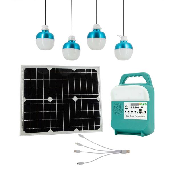 Home Lighting Solar Portable Generator Mini Kit Panel Solar Power Station For