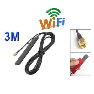 Impedance 50Ω 4.5dBi Wifi 2.4GHz Dipole Antenna with RG174 Cable and CE