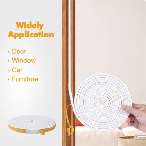 Self Adhesive Insulation Noise Blocking Epdm Foam Rubber Weather Stripping