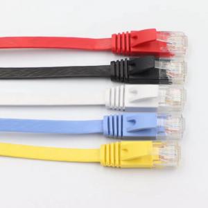 China ETL DELTA UL Cat5e Cat6 Rj45 Flat Cable Rohs 35M Ethernet Network Cable on sale