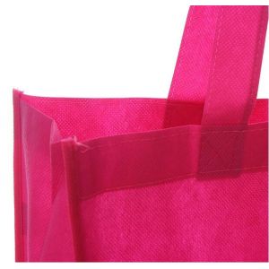 wholesale custom printed logo gift non woven bag/handle shipping bag for clothes