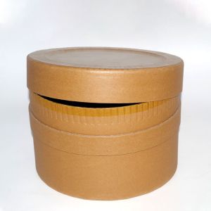 3 Gallon Paper Fiber Drum Open Head UN Rated Fiberboard Drum 14 Liters To 100