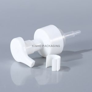 Plastic Liquid Foam Pump Head With Clip For Hand Face 43MM 40MM 0.8ML/T