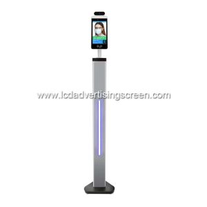 Face Recognition Attendance and Detection Infrared Temperature 8 Inch Screen