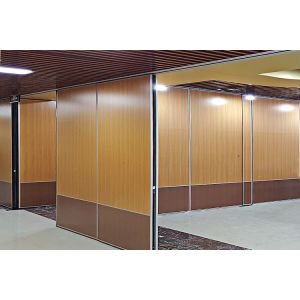 Soundproofing Acoustic Folding Partition System Rolling Room Dividers