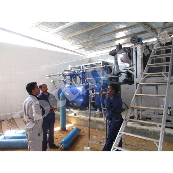 Air Cooling 25 Ton Capacity Gear Direct Block Ice Machine for Energy-saving Production