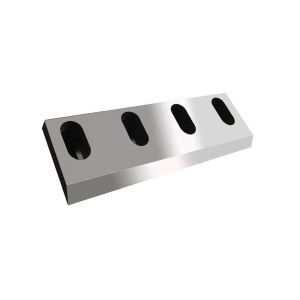 China Tungsten Carbide Steel Slotted Slitter Industrial Cutter Knife Blade With Four Holes on sale