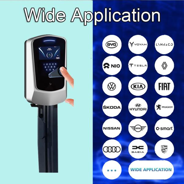 22kw Type 2 EV Charger for Byd Interface Standard Type 1 3 Phase 380V Input 32A 22 KW evse Electric car charging station