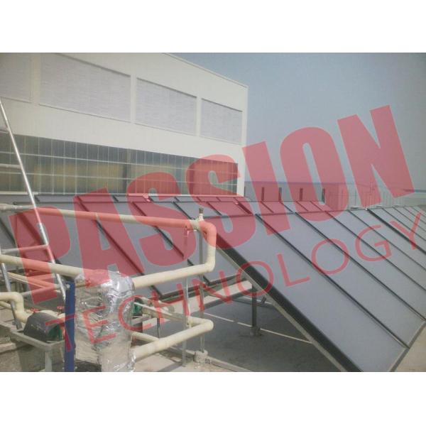Quality Blue Titanium Pressurized Flat Plate Solar Collector Heating System for sale