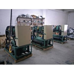 Vegetable Freezer 3 HP Condensing Unit With Copeland Semi Hermetic Compressor