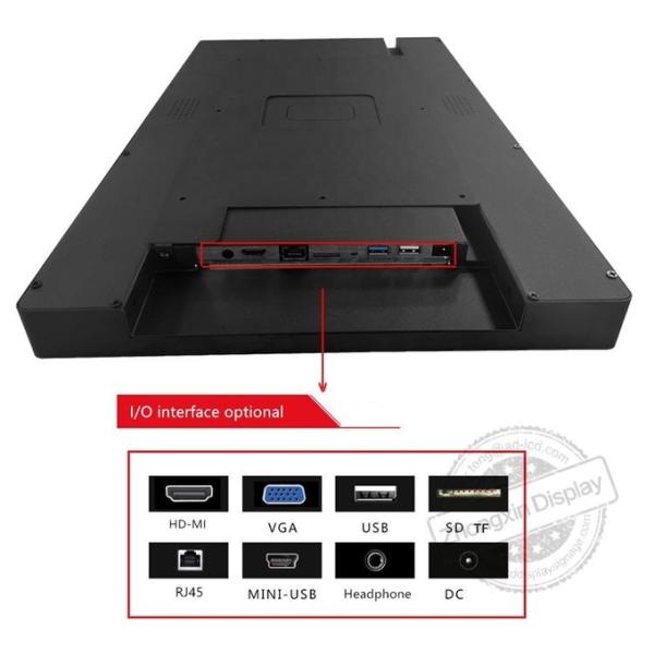 Vertical Mount LCD Digital Multimedia Display With 43'' Panel Digital Picture Display Wifi Indoor Advertising