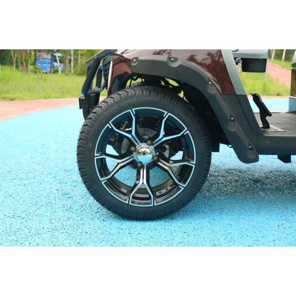 Electric Golf Cart With 48V Battery System Fast Charging Capability Powerful AC Motor