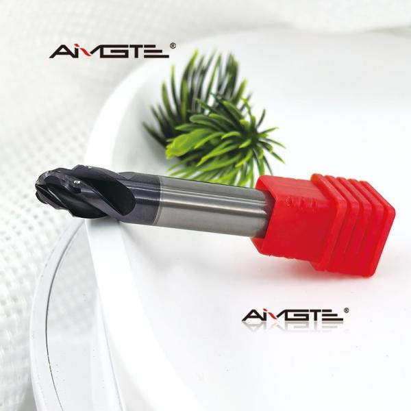 Quality 4 Flute Carbide Stepped Ball End Mill Precision Forming Cutter for 3D Profiling CNC Milling Tool Multi Level Radius Cutting 2mm-12mm Diameter for sale