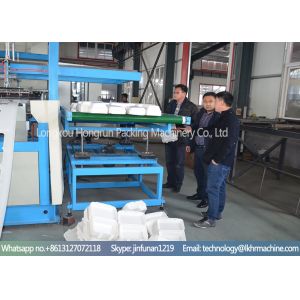 Advanced technology level PS plastic foam food container making machine