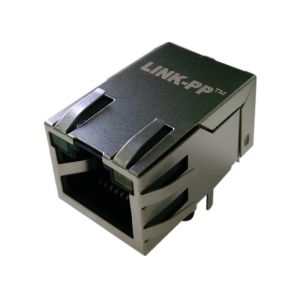 Wholesale RJ45 Connector Jack ARJC01-111002T 10/100M Magnetics Lan Port W/LED from china suppliers