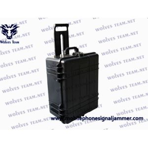Military 20 - 3600 MHz RF Signal Jammer High Power Portable Cell Phone Signal