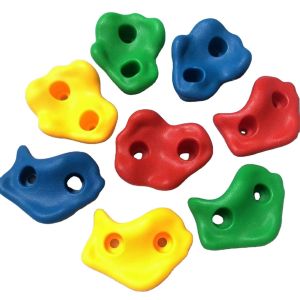 China Customized Kids Plastic Rock Climbing Holds for Outdoor/Indoor NO Inflatable Activities on sale