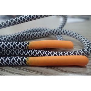 Durable Non Elastic Cord With Matt Silicone Endings For Jacket，Shoes，Bags