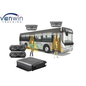 4CH APC 4G Bus People Counter MDVR System For Bus Fleet Management