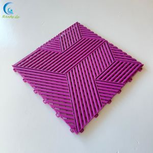 400 Mm * 400 Mm Interlocking Modular Floor Tiles Temperature Range 22°F To 248°F