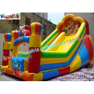 Amusement Mickey Commercial Inflatable Slide