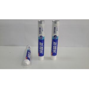 Wholesale D30mm Matt Touch Surface Soft Plastic Tube For Toothpaste Tooth Gel Packaging Glossy Screw On Fez Cap from china suppliers