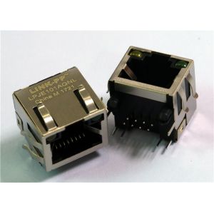 Wholesale XRJM-S-01-8-8-1-7G1 One Port Tab Up , W / LED 8P8C Shielded Thru-Hole LPJE101AGNL from china suppliers