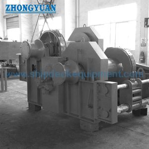 Hydraulic Waterfall Towing Winch Double Drum Winch With Remote Control