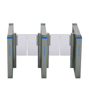 AC110V Automated Gate Systems 600mm Width Turnstile Gate With Card Reader