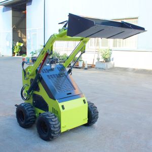 Buy cheap Mini Skid Steer Loader EPA Engine Wheels Bucket Versatility Mini Wheel Loader from wholesalers