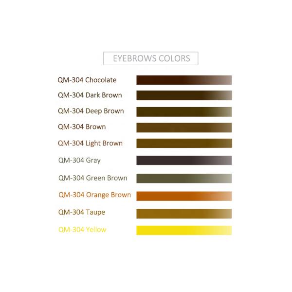 Permanent Makeup Training Practice Tattoo Ink Pigment 15ml / Bottle For Eyebrow Lip With 27 Colors For Choosing