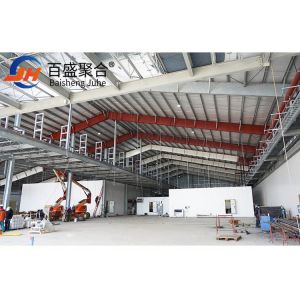 High Rise Gymnasium Construction using Prefabricated Fabrication Steel Structure