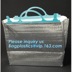 Thermal insulation lunch bag portable cooler bag insulated large capacity