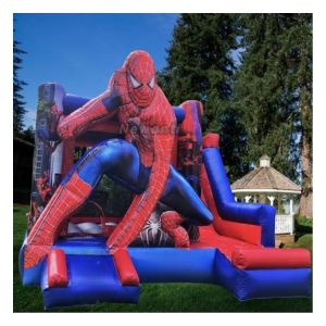 Wholesale Unisex Commercial Fun Bounce House Spider Man Inflatable Castle for Kids Party Jumping from china suppliers
