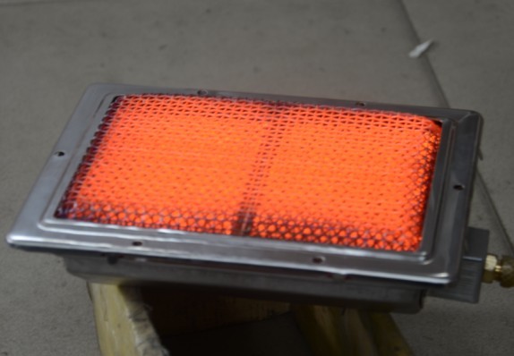 LPG Natural Gas Infrared Burner For Gas Doner Kebab Shawarma Machine