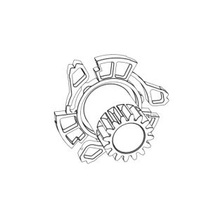 OEM / ODM ： Precision Injection Molding & VR Transparent Knob Control Shaft 1*4